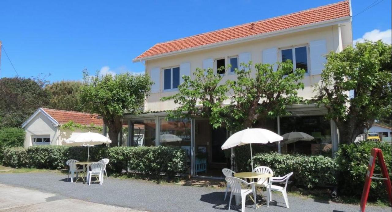 Hotel Au Bon Landais Biscarrosse-Plage Buitenkant foto